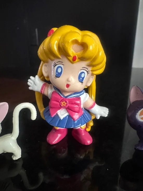 90s Sailor Moon, Luna & Artemis Adventure Doll Figures - Irwin Toys ULTRA RARE - Picture 2 of 16